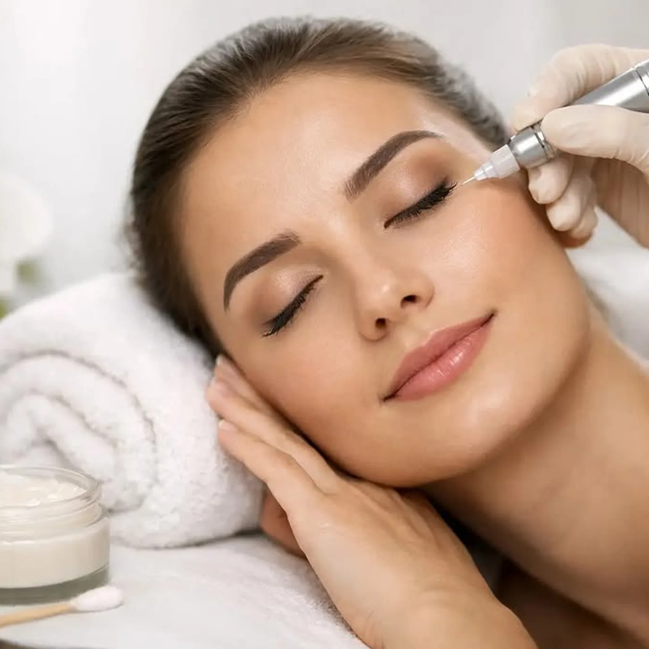 cosmetic eyebrow tattooing